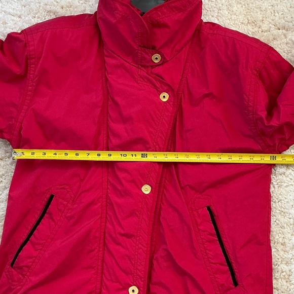 Obermeyer Women's Vibrant Red Trench Coat - Picture 9 of 15